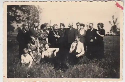 (F11926) Orig. Foto Gruppenbild, Konformation v. Gisela Mehns a. Halberstadt 195