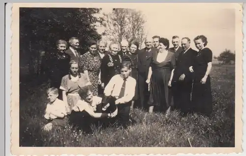 (F11925) Orig. Foto Gruppenbild, Konformation v. Gisela Mehns a. Halberstadt 195