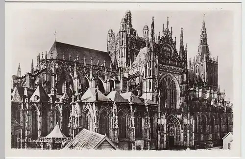 (53588) Foto AK 's Hertogenbosch, St. Jan Basiliek, nach 1945