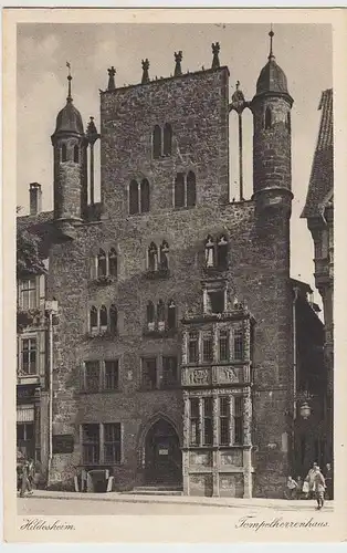 (35185) AK Hildesheim, Tempelherrenhaus, vor 1945