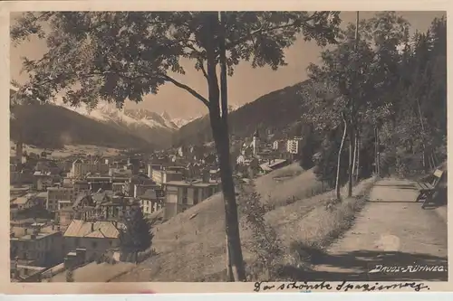 (108089) Foto AK Davos, Rütiweg 1925