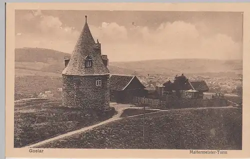 (104341) AK Goslar, Maltermeister-Turm, vor 1945