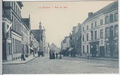 (4857) AK Roulers, Roeselare, Südstraße, vor 1945