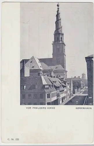 (110293) AK Kopenhagen, København, Vor Frelsers Kirke, vor 1905