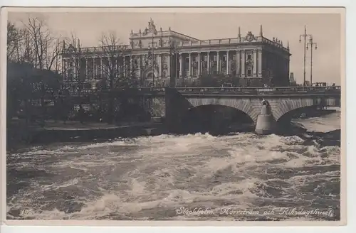 (110237) AK Stockholm, Norrström och Riksdagshuset 1926