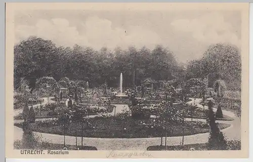 (100057) AK Utrecht, Rosarium 1934