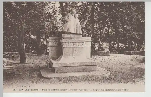 (82344) AK Aix-Les-Bains, Parc de l'Etablissiment Thernal, vor 1945