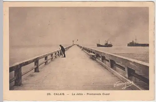 (54990) AK Calais, La Jetée 1910er