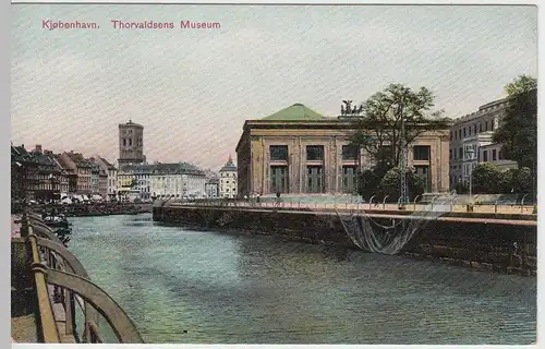 (59935) AK Kopenhagen, Kjobenhavn, Thorvaldsens Museum vor 1945