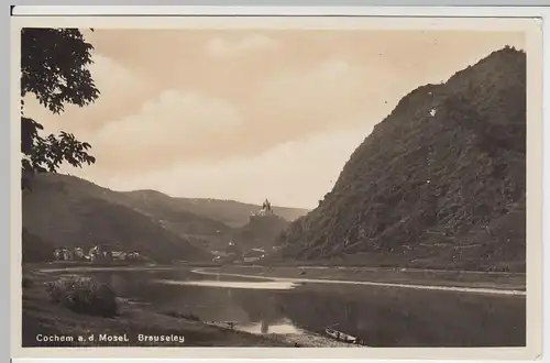 (57451) Foto AK Cochem, Brauseley, Reichsburg, vor 1945