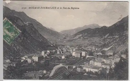 (57254) AK Modane, Ortsansicht, Le Fort du Replaton 1917
