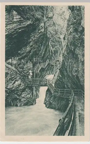 (56147) AK Kapruner Tal, Sigmund-Thun Klamm vor 1945