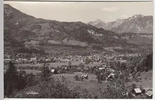 (53332) Foto AK Goisern, Gesamtansicht, 1961