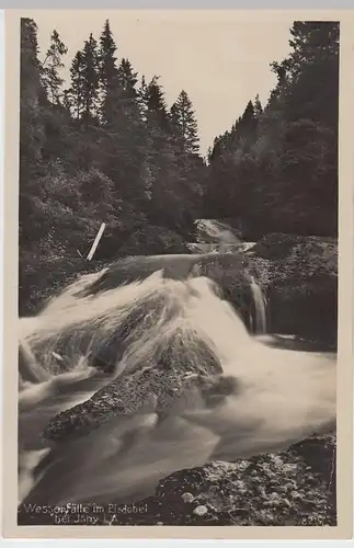 (51668) Foto AK Eistobel bei Isny, Wasserfälle, 1930