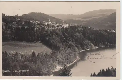 (49404) Foto AK Les Brenets, Gesamtansicht, 1930