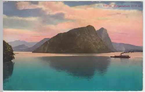 (48515) AK Bürgenstock, Vierwaldstättersee 1917