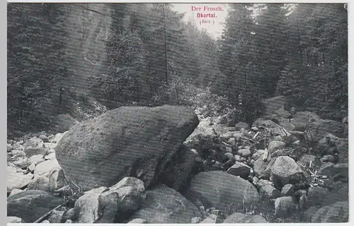 (47392) AK Harz, Okertal, Frosch, vor 1945