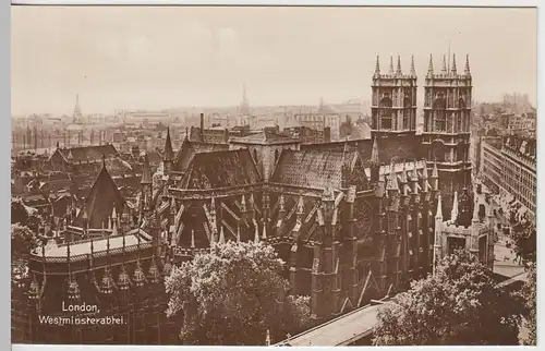(46017) Foto AK London, Westminster Abbey, vor 1945