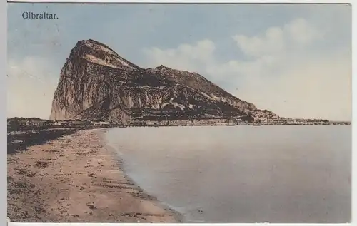 (43808) AK Fels von Gibraltar, vor 1945