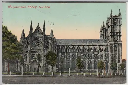 (42466) AK London, Westminster Abbey 1910