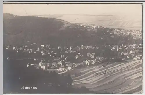 (41723) Foto AK Ilmenau, Totale, 1928