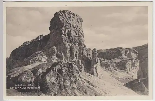 (37964) Foto AK Märchenstöckli bei der Klausenpasshöhe 1929