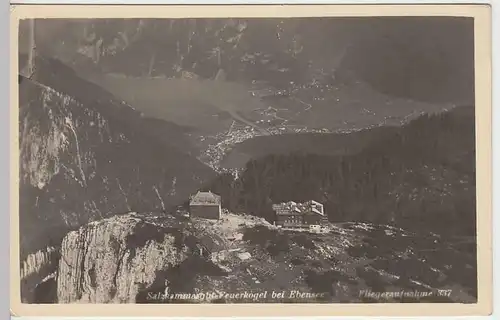 (32081) Foto AK Salzkammergut Feuerkogel, Blick auf Ebensee, 1942