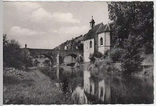 (25268) AK Bad Mergentheim, Wolfgangskapelle nach 1945