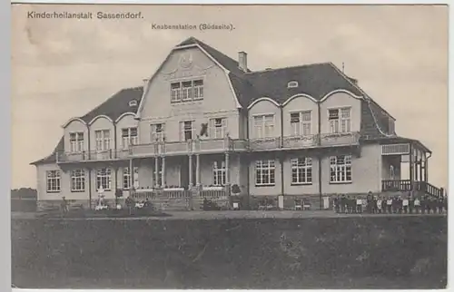 (24276) AK Bad Sassendorf, Kinderheilanstalt, Knabenstation 1910