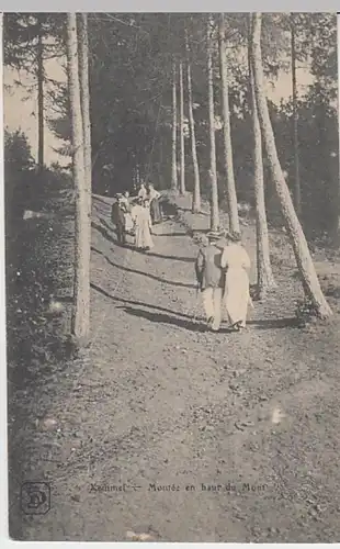 (22108) AK Kemmel, Aufstieg auf den Kemmelberg 1914-18