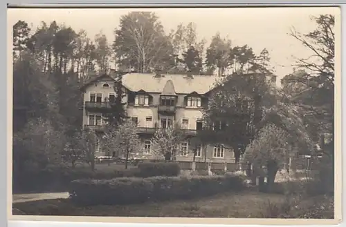 (21765) Foto AK Moritzburg, Pension Friedewald, vor 1945