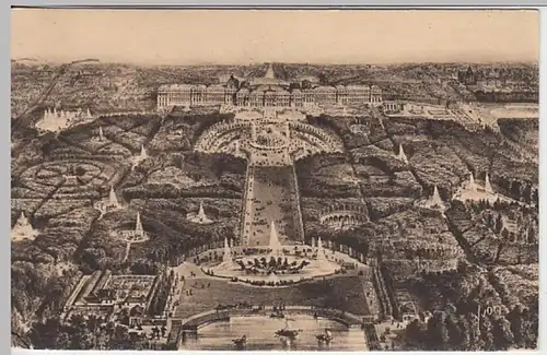 (19852) Künstler AK Versailles, Schloss und Park 1932