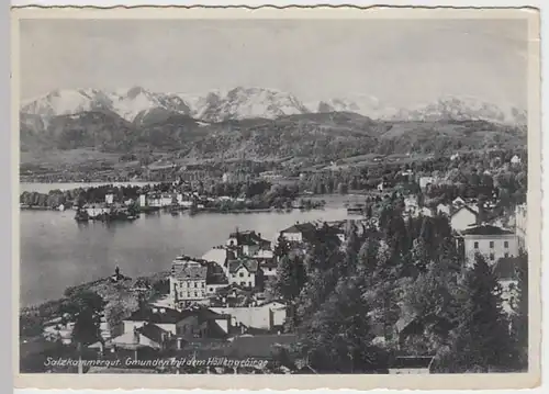 (19664) AK Gmunden im Salzkammergut, Gesamtansicht 1944