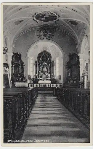 (15688) AK Todtmoos, Wallfahrtskirche, Inneres, vor 1945
