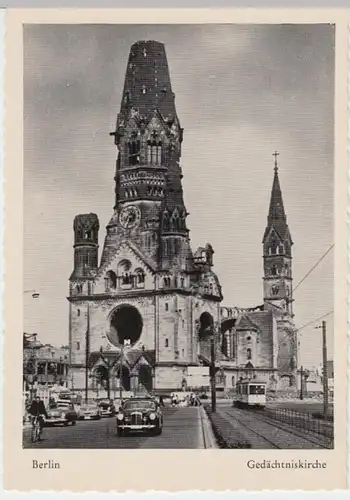 (14158) AK Berlin, Gedächtniskirche, nach 1945