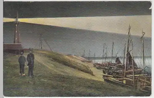 (11844) AK Scheveningen, Den Haag, Strand, Segelboote 1906