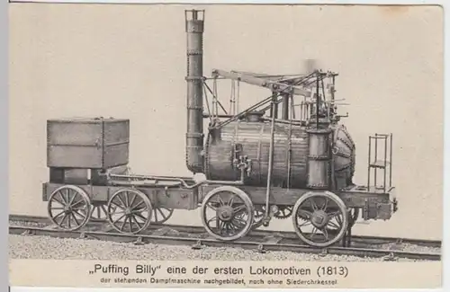 (11073) AK Dampflok >Puffing Billy< im Verkehrsmuseum Berlin vor 1945