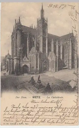 (7304) AK Metz, Kathedrale 1903