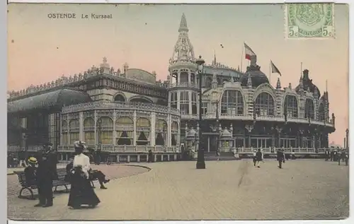 (6804) AK Ostende, Oostende, Kursaal, vor 1945