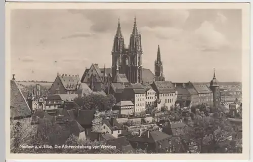 (6295) Foto AK Meißen, Albrechtsburg, Dom 1941