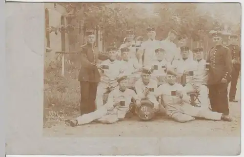 (5318) AK Militaria, Altengrabow, Gruppenbild 1908