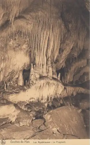 (1845) AK Han-sur-Lesse, Grottes de Han, Schaugrotte, vor 1945