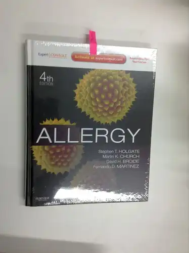 Holgate, Professor Stephen T. MD DSc FMedSci, Martin K. Church and David H. Broide: Allergy: Expert Consult Online and Print. 