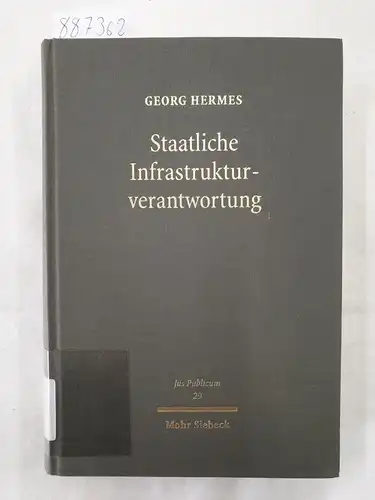 Hermes, Georg: Staatliche Infrastrukturverantwortung 
 Rechtliche Grundstrukturen netzgebundener Transport- und Übertragungssysteme zwischen Daseinsvorsorge und Wettbewerbsregulierung am Beispiel der leitungsgebundenen Energieversorgung in Europa. 