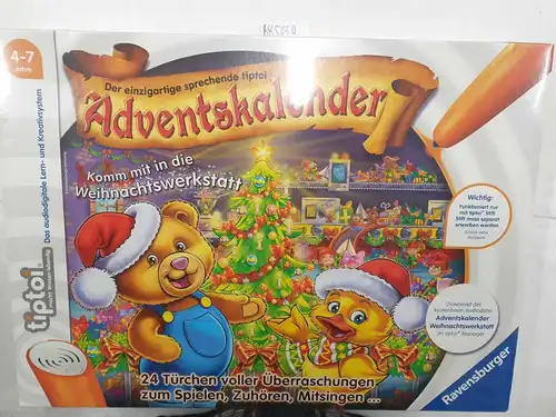 Der einzigartige sprechende Adventskalender - Komm mit in die Weihnachtswerkstatt