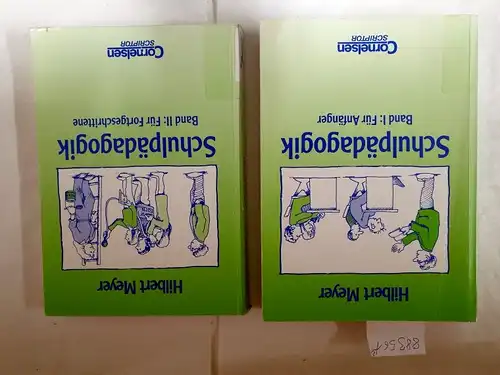 Junghans, Carola, Hilbert Meyer und Dorothea Vogt: Schulpädagogik, 2 Bde., Bd.1, Für Anfänger, Mit didaktischer Landkarte + Schulpädagogik Bd. 2 / Band II: Für Fortgeschrittene
 (Cornelsen Scriptor) 2 Bände. 