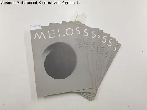 Strobel, Heinrich (Hrsg.): Melos : Zeitschrift für Neue Musik : 36. Jahr 1969 : Januar-November 1969 : Konvolut 10 Hefte. 