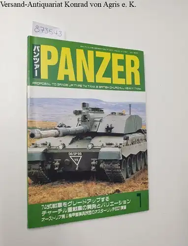 o.A: Panzer: No. 1: Proposal to grade up 74 tank; british Churchill heavy tank. 