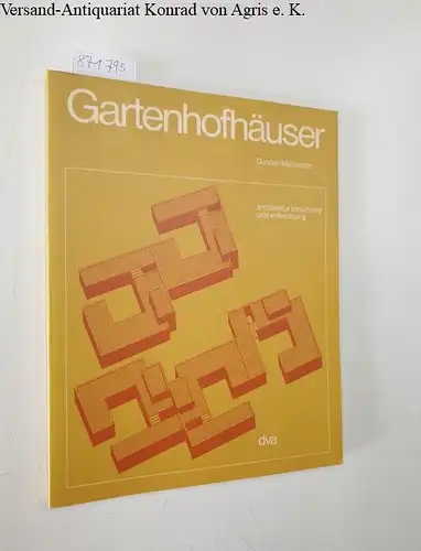 Schmitt, Karl Wilhelm und Duncan Macintosh: Gartenhofhäuser, mit einem Anhang von Karl Wilhelm Schmitt
 Architektur Forschung und Entwicklung. 