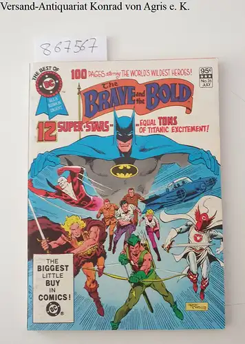 DC Comics: Best of DC Blue Ribbon Digest Vol.4,  No. 26, July 1982. The Brave and the Bold, 12 Super-stars ... equal tons of titanic excitement!. 